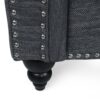 3 Seater Sofa - Charcoal - Image 11