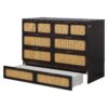 Full Size Murphy Bed With Large Drawers And Elegant Design - Espresso - Image 12
