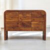 Darcy - 3 Over 3 Drawer Chest - Brown - Image 10