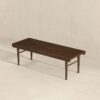 Mia - Mid-Century Modern Bench - Dark Brown - Image 4