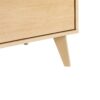 Mid-Century Hans 6 Drawer Dresser With Cut-Out Handles - Riviera Brown - Image 5