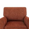 360 Degree Swivel Chair Accent Barrel Armchair With Side Pockets - Red - Image 21