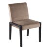 Carmen - Contemporary Chair (Set of 2) - Black / Light Brown - Image 2