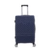 3 Piece Travel Lightweight Suitcase With Wheels, Password Lock, Business And Travel Carry On Luggage, (20" / 24" / 28") - Blue - Image 2