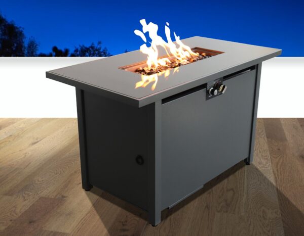 Rectangle Fire Pit - Gray