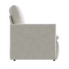 Pull Out Sofa Bed, 3 Seat Convertible Sleeper Sofa With 2 In 1 Pillow And Blanket Set Multifunctional Velvet Loveseat Bed - Beige - Image 9