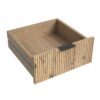 Multi Functional 3 Drawer Nightstand, Perfect For Storing Items Of Different Heights, A Perfect Combination Of Nature And Fashion - Black - Image 15