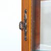 Corner Curio Cabinet With Lights, Adjustable Tempered Glass Shelves, Mirrored Back, Display Cabinet (E26 Light Bulb Not Included) - Oak - Image 17