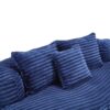 Bean Bag Sofa Lazy Sofa Durable Comfort Lounger High Back Chair For Adults And Kids, Indoor & Outdoor - Navy - Image 24