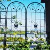 2 Pack Garden Metal Trellis Rustproof Trellis For Climbing Plants Outdoor Flower Support - Black - Image 6