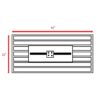 Rectangle Fire Pit - Black - Image 7
