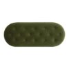 Melinda - Oval Tufted Bullion Fringe Storage Bench - Olive Green - Image 4