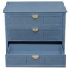 3 Drawer Cabinet For Bedroom - Blue - Image 15