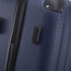 3 Piece Hard Luggage Set With Universal Wheels And Password Lock, 20 / 24 / 28 " - Blue - Image 6
