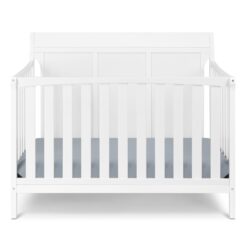 Shailee - 4 In 1 Convertible Crib - White