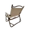 Comfy Foldable And Portable Chair With Armrests, Indoor And Outdoor (Set of 4) - Brown - Image 5
