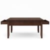 Artisan - Square Coffee Table - Russet Brown - Image 4