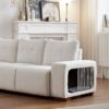 3 Seater Sofa Couch For Living Room, Modern Couches For Small Space, Cat Nest Sofa, For Cat Friendly, Comfy Couch With Waterproof And Cat Scratch Resistant Fabric - Image 4