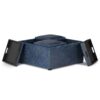 Avalon - Square Coffee Table Storage Ottoman - Denim Blue - Image 2
