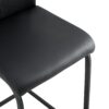 Chair Barstool Dining Counter Height Chair (Set of 2) - Black - Image 17