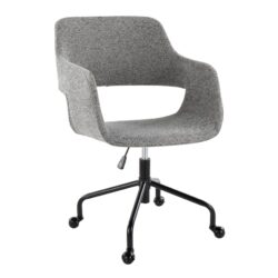 Margarite - Contemporary Adjustable Office Chair - Black / Gray