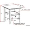 Amherst - End Table - Black - Image 4