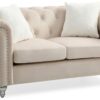 Chic Loveseat - Beige - Image 5