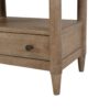 Open Nightstand With 2 Drawers - Sand - Image 4
