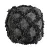 Jumanji - Handcrafted Wool And Cotton Pouf - Brown - Image 3