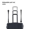 3 Piece Luggage Sets, Lightweight Suitcase With Two Hooks, Spinner Wheels, Tsa Lock, (20/24/28) - Black - Image 21