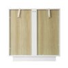 Storage Cabinet With Door For Living Room, Dining Room, Study - White - Image 8