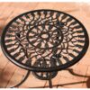 Nassau - Cast 3 Pieces Bistro Set - Copper - Image 5