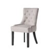 Quenching - Dining Chair With Sloped Arms And Diamond Tufting (Set of 2) - Light Gray - Image 10
