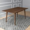 Levi - Modern Rectangular Dining Kitchen Table - Brown - Image 10