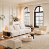 3 Seater Sofa Couch For Living Room, Modern Couches For Small Space, Cat Nest Sofa, For Cat Friendly, Comfy Couch With Waterproof And Cat Scratch Resistant Fabric - Image 7