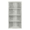 Bookshelf, Bookcase, Etagere, 5 Tier, For Office, Contemporary & Modern - Gray - Image 2