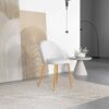 Marion - Mid-Century Modern Dining Chair (Set of 2) - Gold / White - Image 15