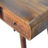 Curved Writing Desk - Chestnut - Image 7