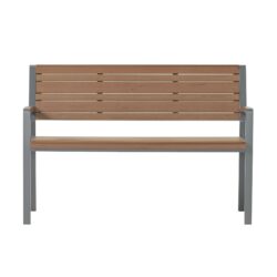 Davos - Bench - Gray / Brown