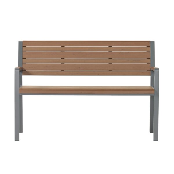 Davos - Bench - Gray / Brown