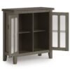 Artisan - Low Storage Cabinet - Farmhouse Gray - Image 3