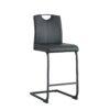 Chair Barstool Dining Counter Height Chair (Set of 2) - Black - Image 9