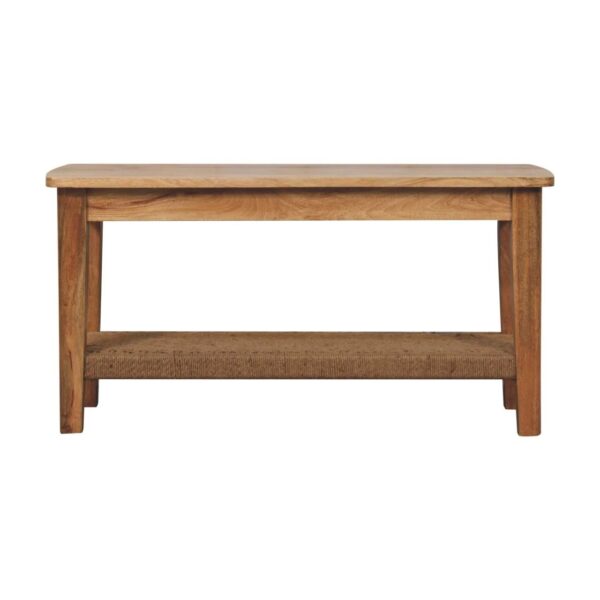 Rope Coffee Table - Brown