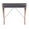 Archer - Contemporary Desk - Walnut / Gray - Image 4