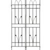 2 Pack Metal Garden Trellis Rustproof For Climbing Plants Outdoor Flower Support - Black - Image 13