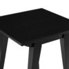 Japandi - Minimal Solid Wood Side Table - Black - Image 3