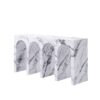Fritzy - Engineered Stone Console Table - Marble - Image 2