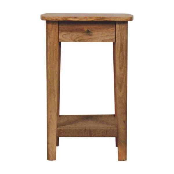 Rope End Table - Brown