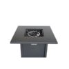Outdoor Fire Pit Table With Lid - Gray - Image 3