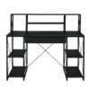 Amiel - All Purpose Writing Desk - Black - Image 2